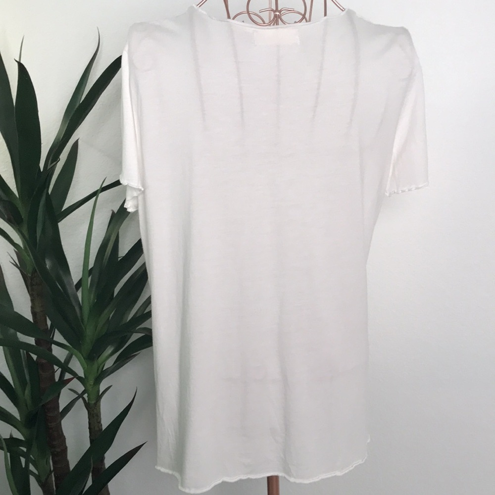 Johnnie Was Calme White Tee - Picture 6 of 7